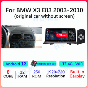 Qualcomm 668 Android 13 xe đa phương tiện đài phát thanh Player cho BMW <span class=keywords><strong>X3</strong></span> e83 E82 e87 E88 2003 2010 Carplay Android <span class=keywords><strong>Auto</strong></span> GPS <span class=keywords><strong>navigation</strong></span> - Product Image 6