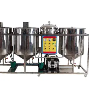 Low price sunflower crude oil refinery machine cooking palm oil processing machine