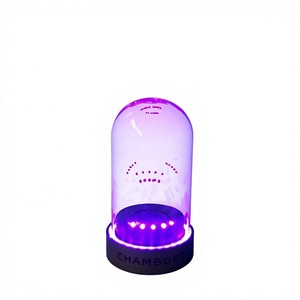 Exhibición de acrílico de la botella de vino de la encimera de la venta caliente de la fábrica con luz LED - Product Image 1