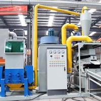 Machine de granulation de fil de cuivre SUNY avec broyeur intégré pour le recyclage des câbles usagés