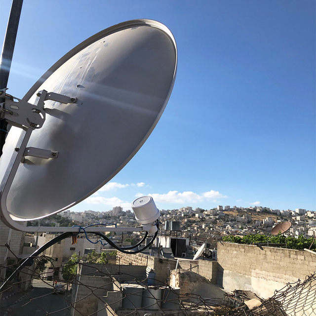Latest Version 2023 High Gain 5G antenna feedhorn dual polarization 4G LTE dish antenna reflector Special for Saudi arabia Iraq
