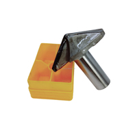 Fraise à bois TUOKE TK2147 de 12 mm à queue diamantée, type V, pour utilisation sur machine verticale, longue durée de vie, sur mesure
