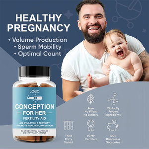 Cápsulas de fertilidad femenina Suplementos de refuerzo de hierbas saludables Píldoras de fertilidad para el <span class=keywords><strong>embarazo</strong></span> de las mujeres No para adolescentes - Product Image 3