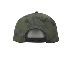Personalizado de alta calidad 3D bordado Logo100 % poliéster gorras de béisbol Curve Brim deporte al aire libre Camo impreso sombreros para hombres - Product Image 4