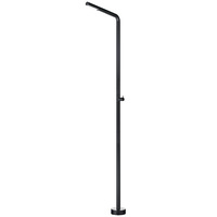Colonne de douche extérieure en acier inoxydable 304, support au sol, design moderne, ensemble de douche avec pommeau pour plage et piscine