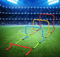 Kingace Sports Entraînement de vitesse Football Agilité Cône Coloré En Plastique Marqueur Cônes Flexible PVC Matériel Souple PE Équipement