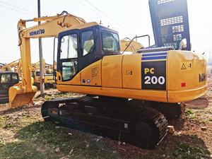 Excavatrices robustes Komatsu PC200-7, excavatrice hydraulique de 20 tonnes |   Excavatrice d'occasion fabriquée au Japon avec pompe hydraulique KYB - Product Image 3