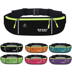 Black Fanny Packs Crossbody Running Belt Bag Men Waist Bag - Product Image 2