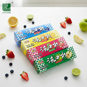 Wholesale Halal <strong>Fruity</strong> Custom <strong>Chewing</strong> Gum Free Sample Sour <strong>Fruity</strong> &amp; Milk Tablet Candy in Box for Children-Stick Shape - Product Image 6