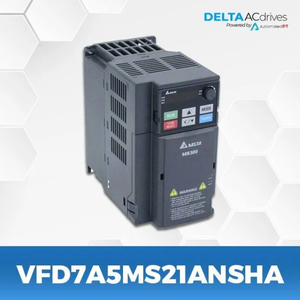 อินเวอร์เตอร์ Delta MS300 VFD7A5MS21ANSHA 200-240V 1 เฟส 1.5 กิโลวัตต์ 2 แรงม้า - Product Image 1