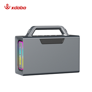 Xdobo Altavoz Portátil Inalámbrico de 200W con Micrófono, Luz RGB Rítmica, BT 5.3, Sonido para Karaoke Familiar, Subwoofer TF - Product Image 6