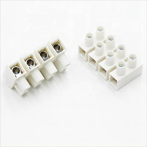 8 <strong>Pole</strong> Plastic Electrical Steel Screws Nylon 13.5mm Feed Through Screw <strong>Terminal</strong> <strong>Blocks</strong> Wire <strong>Connector</strong> for Cable - Product Image 3