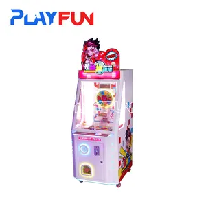 PlayFun Coin Pusher Operated Arcade Games Gift Crianças Família Entretenimento Leg Prize Gift Pusher Machine para Parques de Diversões