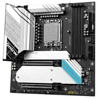 JGINYUE B760M Snow Dream WiFi/B Carte mère LGA 1700 Support 2th 13th 14th CPU DDR4 RAM pour ordinateur de jeu