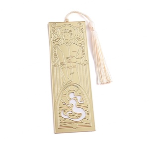 Marcapáginas de Acrílico y Metal Personalizado con Borla, Decoración para Regalo, Marcapáginas Transparentes - Product Image 1