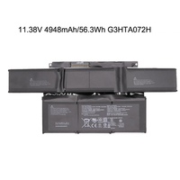 Batterie G3HTA071H G3HTA072H 58Wh pour Microsoft Surface Laptop Studio 1 14,4 pouces 1964 CE RoHS en stock Garantie de 12 mois