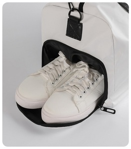 Personnalisable Hommes Voyage Mini Gym <span class=keywords><strong>Sac</strong></span> Fitness <span class=keywords><strong>Sac</strong></span> À Main Yoga Exercice <span class=keywords><strong>Sac</strong></span> avec Chaussures Compartiment Mignon Petit Blanc Gym <span class=keywords><strong>Sac</strong></span> pour Femmes - Product Image 6
