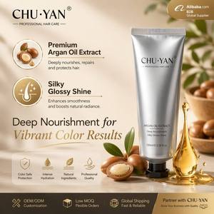 Crema de Coloración Capilar con Aceite de Argán Chuyan - Tinte Profundamente Nutritivo y Reparador - Coloración Permanente Profesional de Salón - Product Image 6
