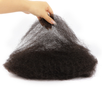OrientFashion Vrac Vente en gros Cheveux tressés Cheveux humains naturels noirs crépus bouclés en vrac Cheveux humains brésiliens crépus pour dreadlocks