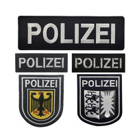 Ensemble de patchs tactiques brodés pour gilet, badges de moral, bandes dorsales et de poitrine, patchs de bras en tissu sergé avec fixation auto-agrippante