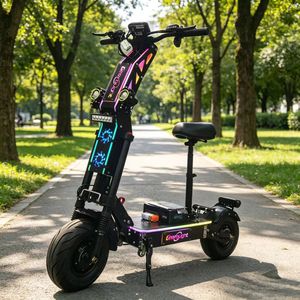 Geofought G14 72V 35Ah 80-100km Range Dual Motor Electric Scooter 13 Inch Road Tire Adult E-Scooter in USA Warehouse - Product Image 1
