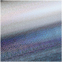 Film de plastification thermique BOPP à toucher doux, motif grille brillante, 320 mm x 200 m x 25 microns