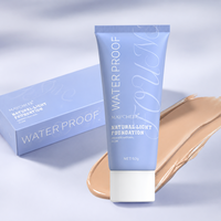 Créez votre propre fond de teint liquide de haute qualité, couvrant entièrement, longue tenue, marque privée, fini mat, imperméable, fond de teint liquide OEM