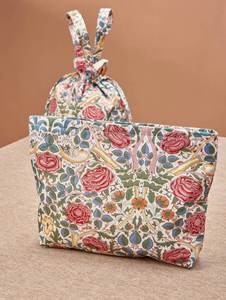 Женская стеганая сумка с цветочным принтом - Product Image 5