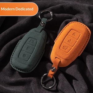 Funda de Piel de Ante para Llave de Coche <span class=keywords><strong>Tucson</strong></span> L 2023 y 2021/<span class=keywords><strong>2022</strong></span>, Estilo Étnico, Hecho en China - Product Image 5