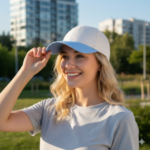 Gorra de Béisbol de Moda, de Dos Tonos, con Bloques de Color, de Algodón, Sin Estructura, de 6 Paneles, con Bordado Personalizado - Product Image 3