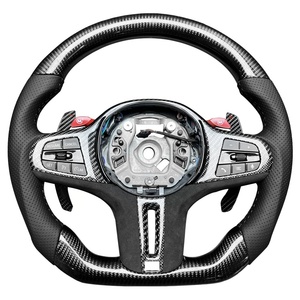 Volante Sportivo Personalizzato per BMW Serie E92 F10 F30 E60 E46 F32 E90 F20 E39 330i 540i F15 F11 328i <span class=keywords><strong>G20</strong></span> <span class=keywords><strong>G30</strong></span> - Product Image 5