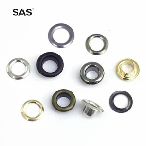 SAS Factory-Accesorios de Hardware, tamaño de logotipo personalizado, <span class=keywords><strong>ojales</strong></span> de Metal redondos de Color plateado - Product Image 3