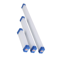 Hochwertige 20W 40W 60W Notfall-Outdoor-Lade-Campinglampe Heim-USB Tragbare Wiederaufladbare LED-Röhrenbeleuchtung Kunststoff 3H
