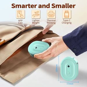 Jiuyin N12 Mini Thermal Printer Label for 203dpi 20mm/s Speed for DIY Planner Stickers & School Name Labels Products in Stock - Product Image 5