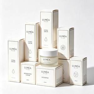 FX Premium Folding <b>Paper</b> Carton Packaging for Skincare Brands with UV Printing Hot Stamping and Smooth Surface Treatment - Product Image 2