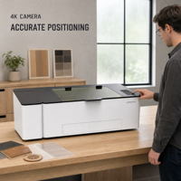 Machine de gravure et de découpe au laser CO2 pour ateliers de production, projets personnalisés et services pour usage professionnel