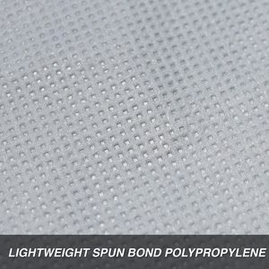 Housse <span class=keywords><strong>de</strong></span> voiture WOQI à 3 couches, <span class=keywords><strong>protection</strong></span> <span class=keywords><strong>de</strong></span> base contre le soleil, les UV et la pluie, pour berline - Product Image 2