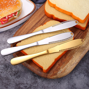 430 stainless steel cream <b>knife</b>, butter spatula, grease scraper, cheese <b>bread</b> jam butter <b>knife</b> - Product Image 1