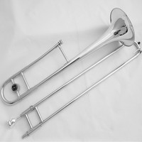 Alto Trombone Professional Band Grade Brass Instrument for Students and Beginners Bb Key New Model