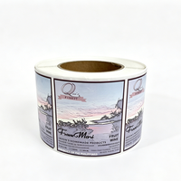 Etiquetas Adhesivas Personalizadas de Alta Gama para Botellas de Vino/Whisky/Cerveza, Resistentes al Agua y con Adhesivo Fuerte