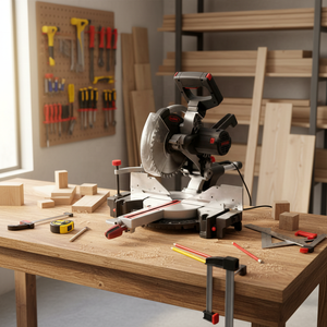 Sierra <span class=keywords><strong>de</strong></span> Mesa Compuesta Eléctrica Personalizada, Sierra Ingletadora, Herramienta Eléctrica <span class=keywords><strong>Craftsman</strong></span>, Sierra Ingletadora Compuesta, Sierra <span class=keywords><strong>de</strong></span> Corte sin Escobillas <span class=keywords><strong>de</strong></span> 2200W - Product Image 3