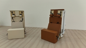 Struktur aluminium tahan lama dapat dilipat reagents mesin Pilates lampu roda hemat ruang dapat disesuaikan rebeker Pilates - Product Image 5