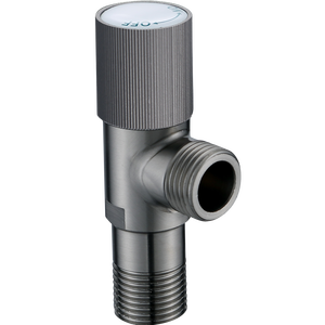 Nouvel article : Robinet d'angle pour la commande de l'eau, application pour la connexion de robinet avec outil de fermeture, multicolore, chrome, noir, gris canon - Product Image 4