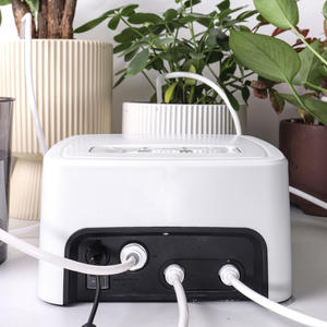Dispositivo de riego automático WD-01DE con temporizador inteligente, control remoto por WiFi, riego por goteo para plantas, uso en jardín exterior. - Product Image 5