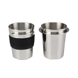 Accesorios para Cafetera Espresso, Funda de Silicona, Taza Dosificadora de Acero Inoxidable, Diámetro 50/57 mm - Product Image 6