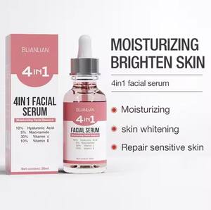 OEM hidratante eliminación <span class=keywords><strong>de</strong></span> manchas oscuras blanqueamiento antienvejecimiento arrugas piel antioxidante cuidado facial bebé polvo vitamina C suero - Product Image 2