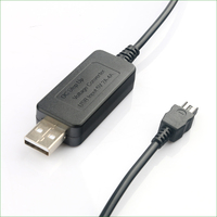 Kabel Pengisi Daya Adaptor Daya USB AC-L20 AC-L25 AC-L200 5V untuk Son Y NEX-VG20 NEX-VG30 NEX-VG900 PXW-X70 DCRA-C171