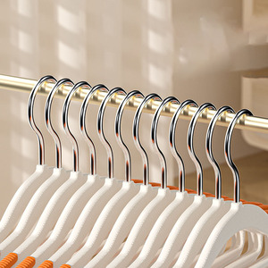 Cintres DS4211 pour chemises, pantalons, sous-vêtements, pulls, cintres fins avec crochet pivotant à 360°, cintres en plastique antidérapants - Product Image 5