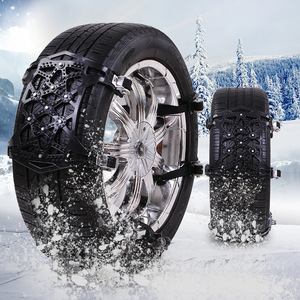 Chaînes antidérapantes universelles pour voitures, pour routes enneigées et boueuses, chaînes de traction d'urgence pour pneus General Motors BY 670 - Product Image 3