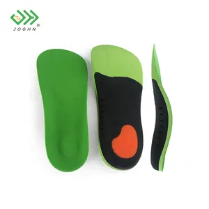 JOGHN 3/4 Hard Insoles Arch Custom Printed Plantar Fasciitis Orthopedic Insoles Arch Support Half Orthotics Insole